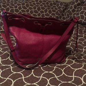 Dark pink Michael kors purse